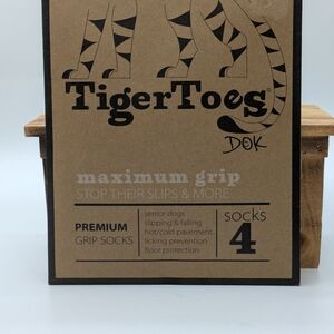 TigerToes Premium Grip Socks For Dogs Sz XS New